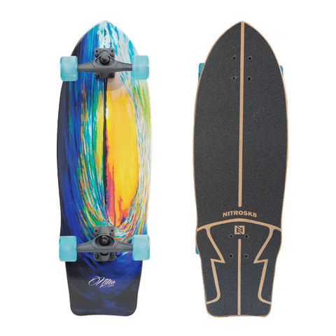 Surf Skate Wave Sunset - bajamarsurfshop