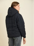 CAMPERA S/C CLEA RUSTY - Negro