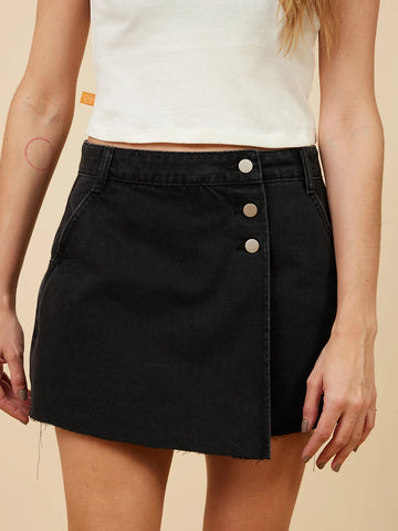 SHORT ODRA RUSTY - Negro