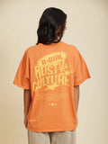T-SHIRT ALIZA RUSTY - Ocre
