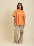 T-SHIRT ALIZA RUSTY - Ocre