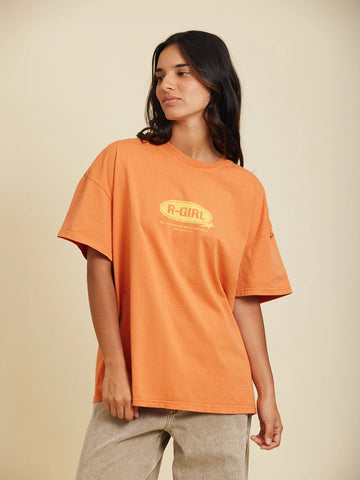 T-SHIRT ALIZA RUSTY - Ocre