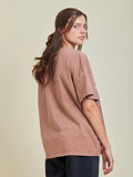 T-SHIRT LAREN RUSTY - Tostado